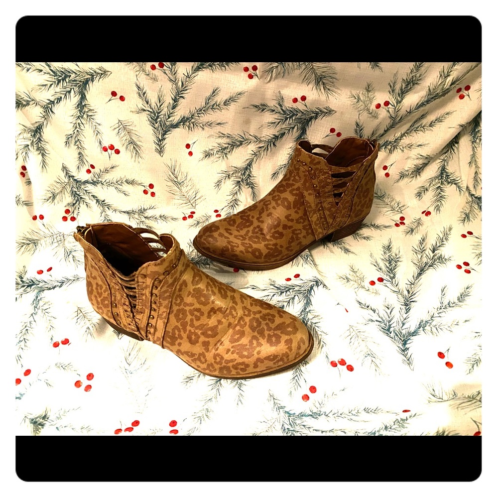 Sugar | Animal Print Boots